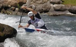 Tony estanguet en Canoë mono place